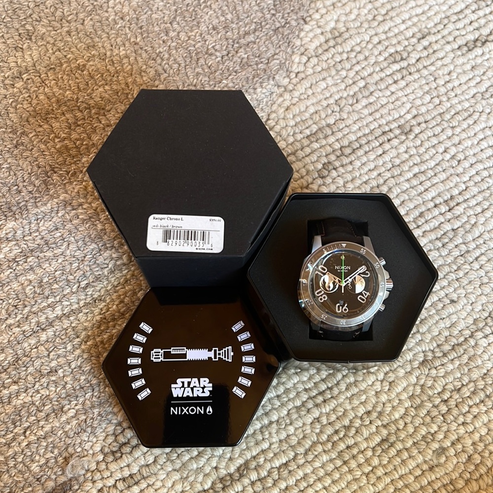 NWT Nixon and Star Wars collab chrono watch